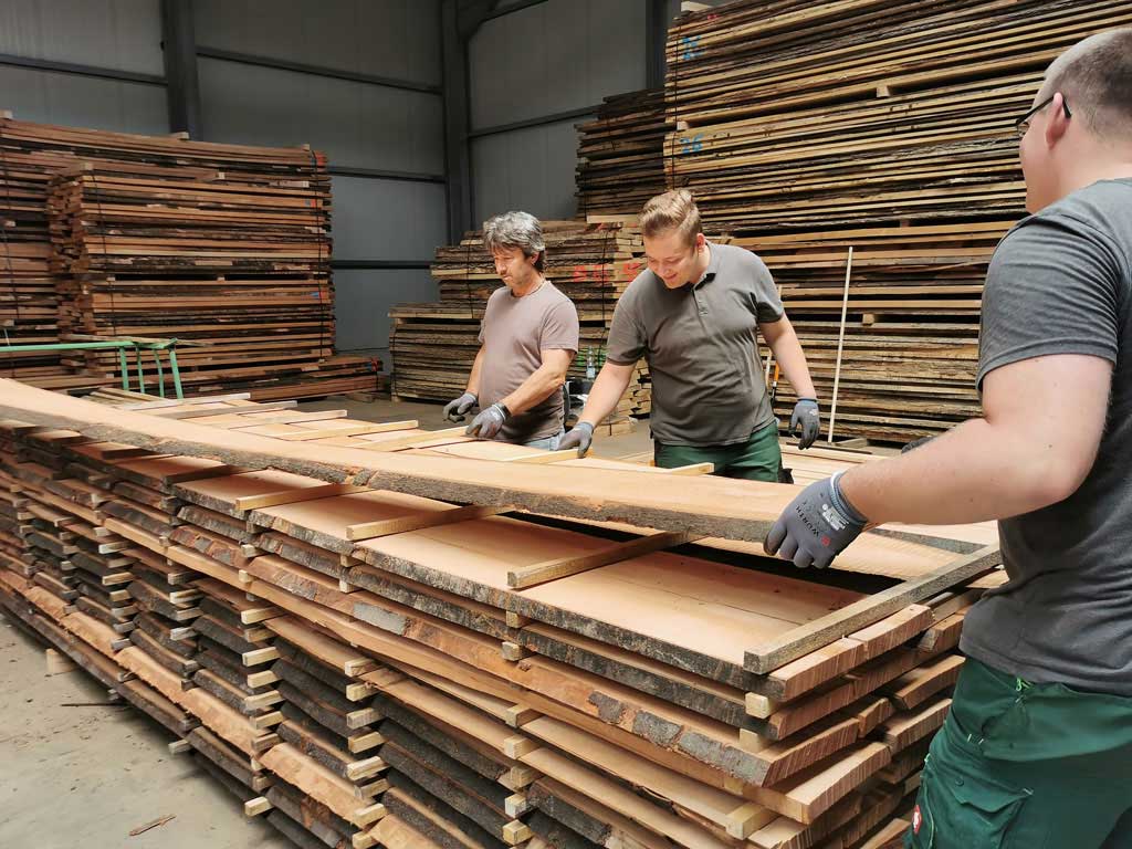 Ausbildung zum Holzverarbeitungsmechaniker beim Saegewerk Selle